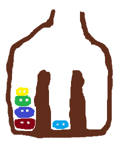 5 meeps in a burrow of 3 shafts